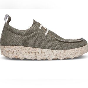 ASPORTUGUESAS Men's Casual Gray Green Chat Lace up Shoes size 7.5